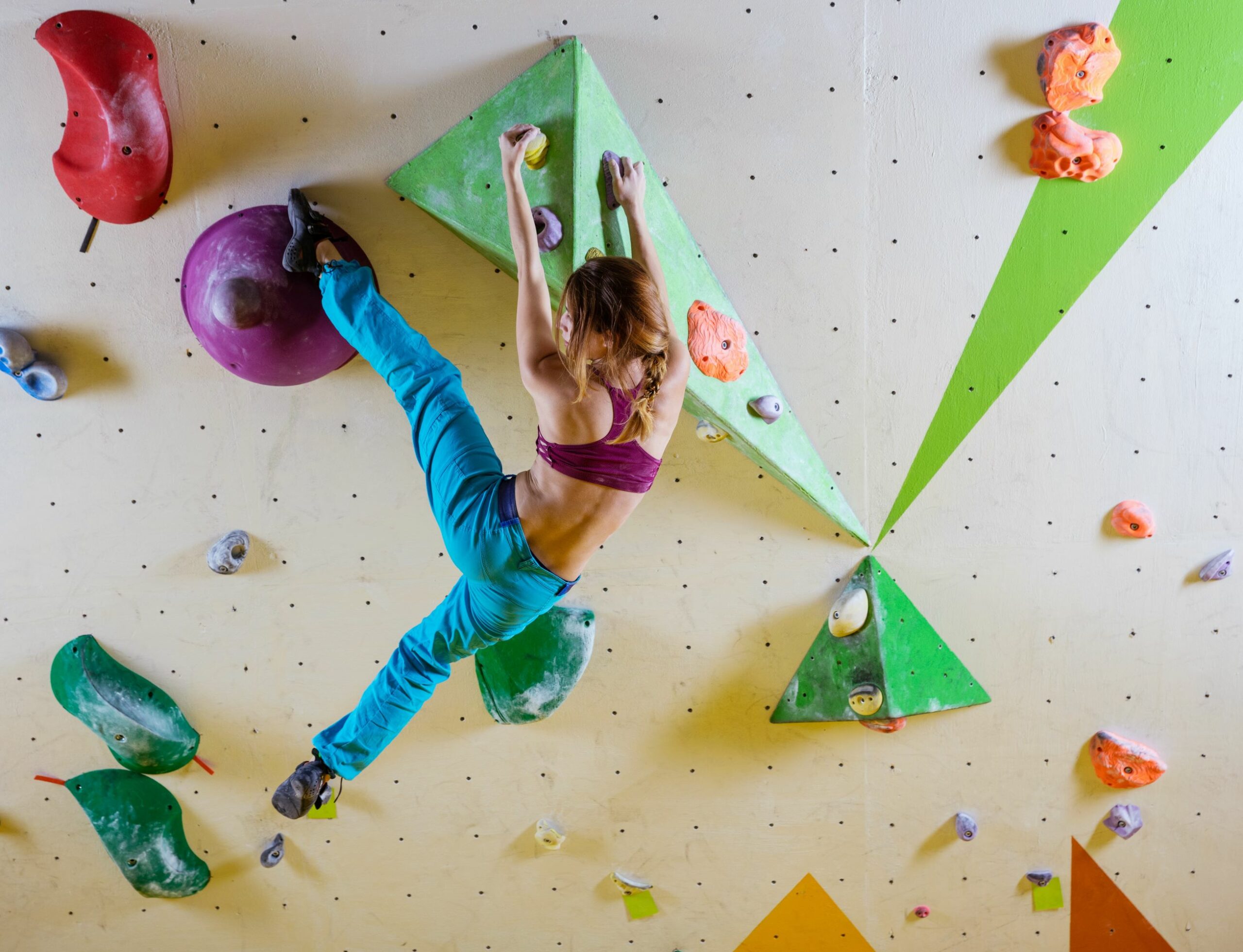 Baue ich durch Bouldern Muskeln auf