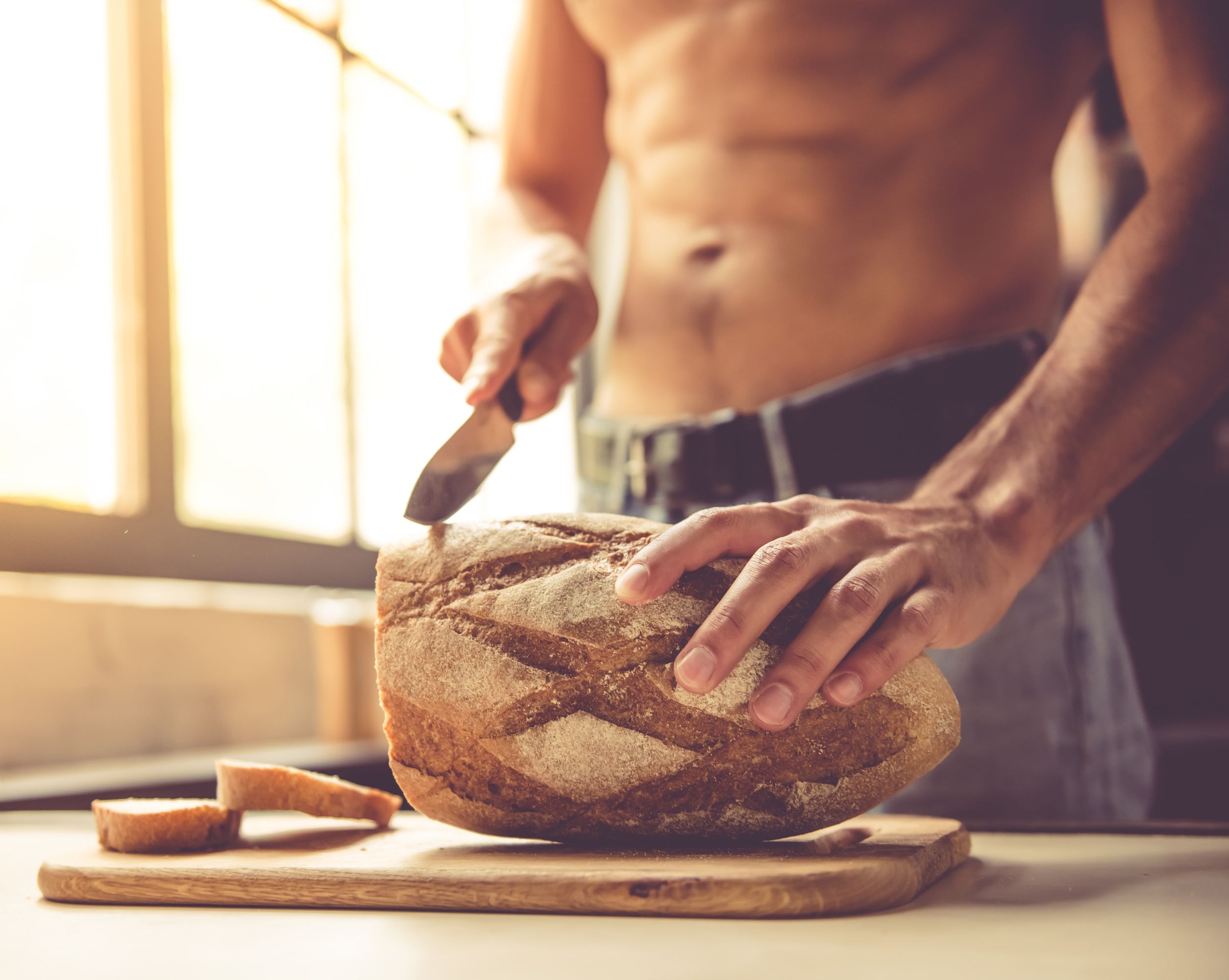 Sind Brot Brötchen gut für den Muskelaufbau